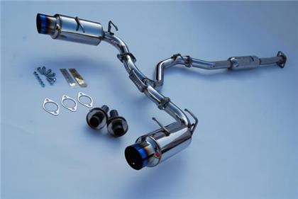 Invidia N1 Catback Exhaust Titanium Tips for 86, FR-S, BRZ