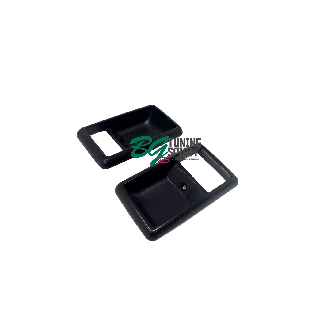 Toyota OEM AE86 / AW11 Inside Door Handle Bezel Set - Black Toyota OEM AE86 / AW11 Inside Door Handle Bezel Set - Black