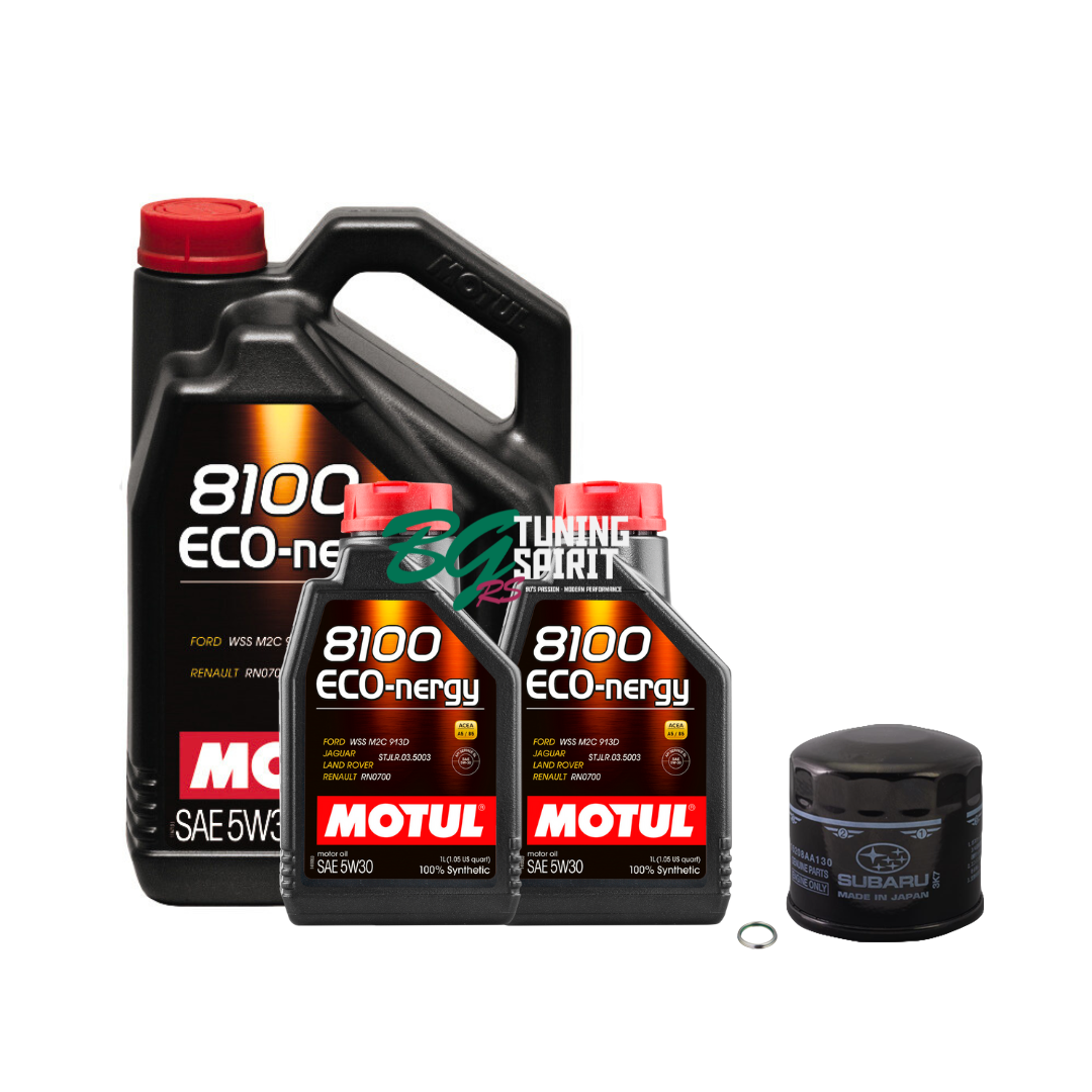 MOTUL 5W40 FA20/FA24 8100 ECO-nergy Maintenance Kit For 2013+ FRS/BRZ/86 2022+ BRZ/GR86