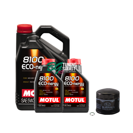 MOTUL 5W40 FA20/FA24 8100 ECO-nergy Maintenance Kit For 2013+ FRS/BRZ/86 2022+ BRZ/GR86