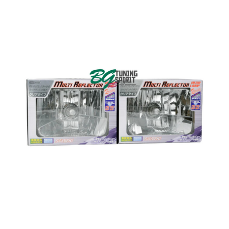 Raybrig H4 Ultra Bright Headlight System for Classic Japanese Cars (Crystal Clear version)