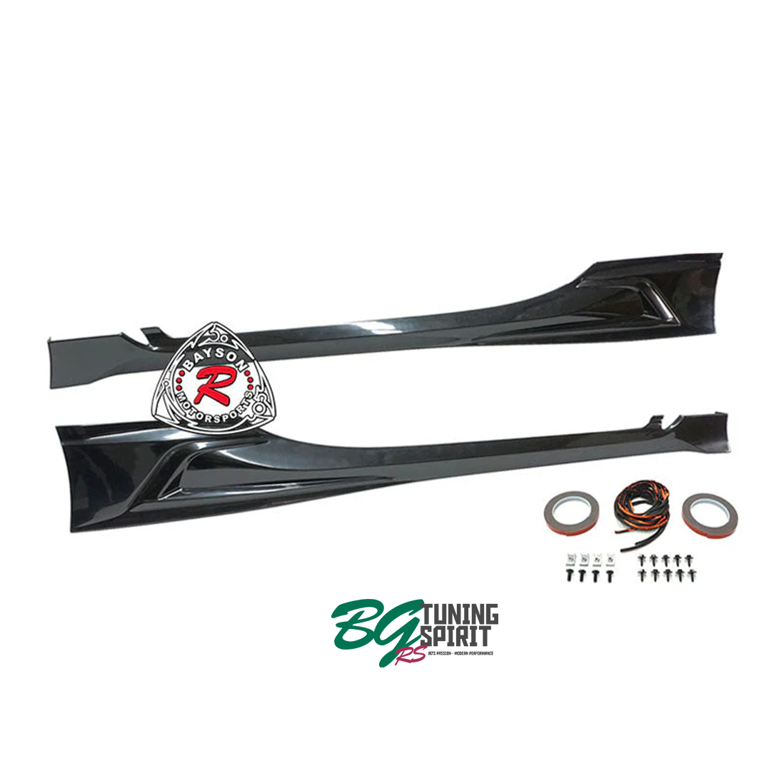 Bayson R T Style Side Skirts (ABS Plastic) For 2022-2023 Toyota
