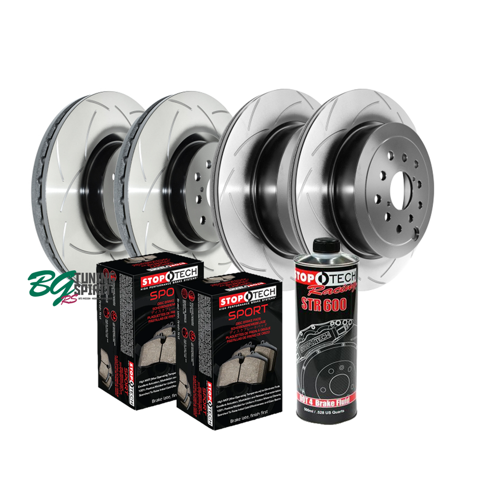 BGRS CASUAL+ Brake package: Street Performance Brake Upgrade Kit For Brembo Equipped 2017+  BRZ and 2019 TRD 86