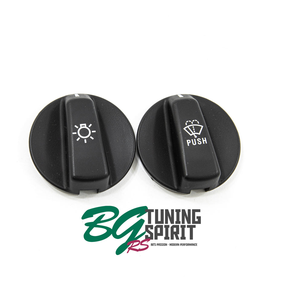 AE86 OEM Toyota Wiper and Light Knobs