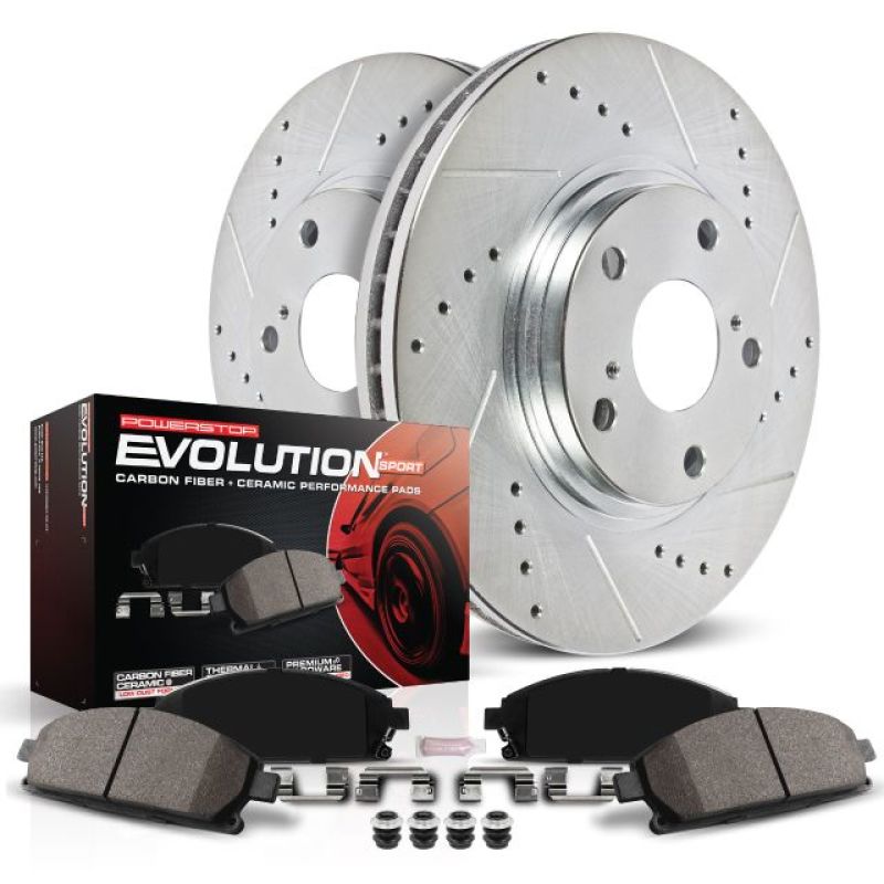 【修理済】Power Break II & Deep Impact Pro（R） Power Stop 15-16 Buick Regal Front or Rear Z26 Extreme Street