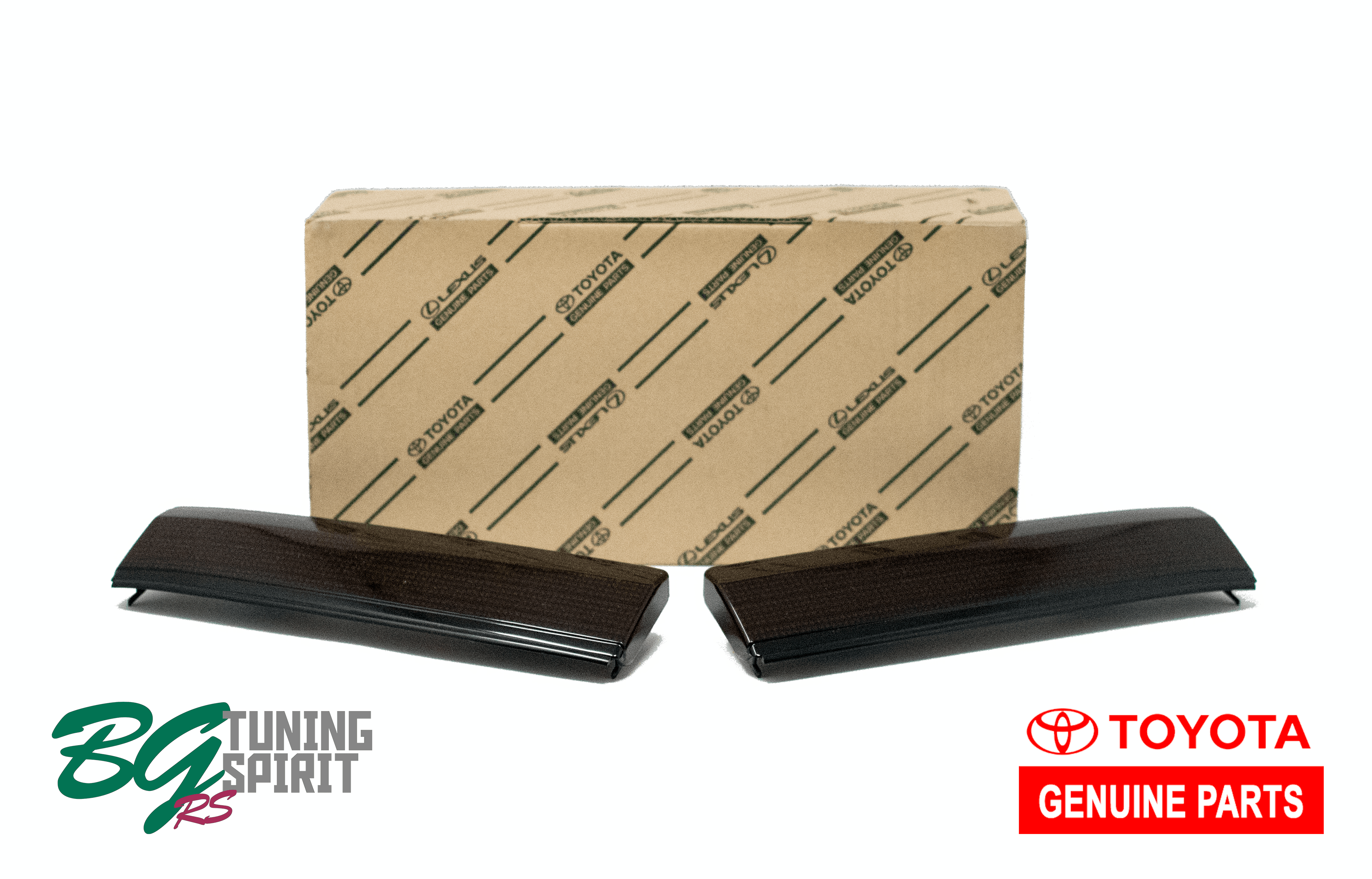 AE86 JDM Trueno Smoked Headlight Garnish (Kouki - Pair) | Toyota AE86 JDM Trueno Smoked Headlight Garnish (Kouki - Pair) | Toyota