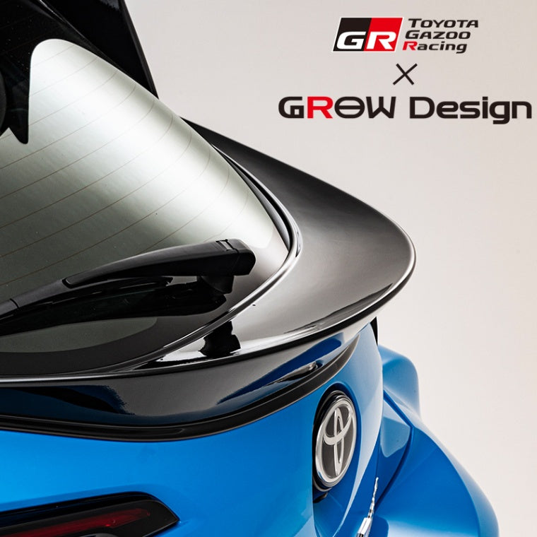 GROW MOTORSPORTS Trunk Gate Spoiler (Semi-Gloss Black) - 2023+ Toyota GR Corolla