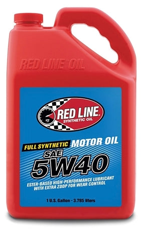 Redline 5w40 Red Line Synthetic Motor Oil - 1 Gallon