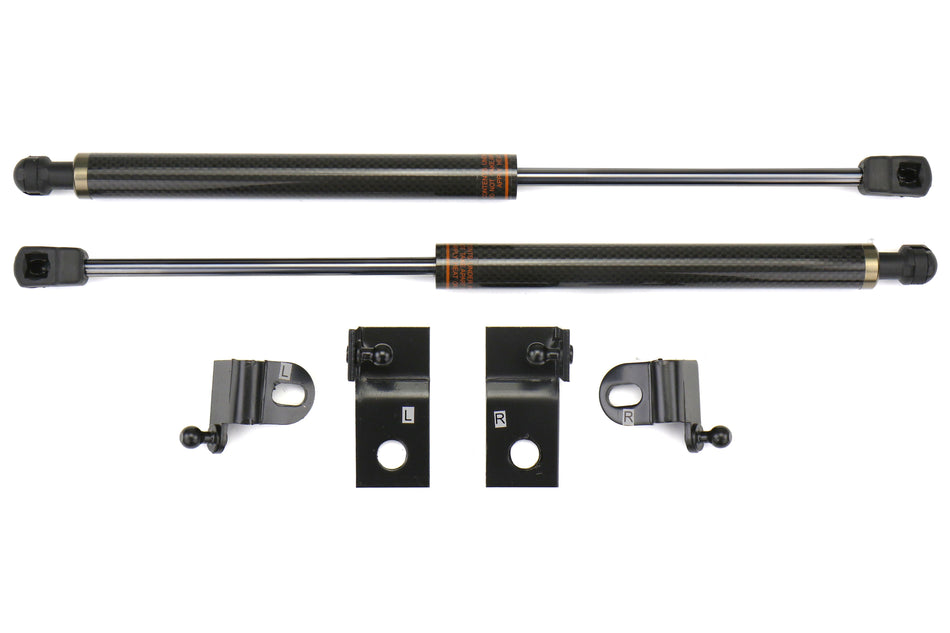 OLM Carbon Hood Damper Kit - 13-21 FR-S BRZ 86