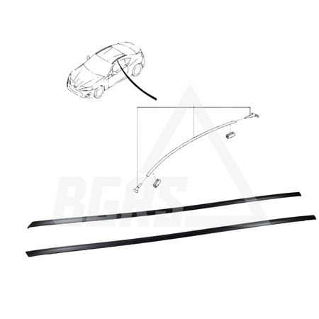 OEM Subaru Roof Molding for 2013+ FRS/BRZ/86