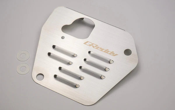 GReddy 2022+ Toyota GT86 / Subaru BRZ Oil Pan Baffle Plate- Stainless Steel