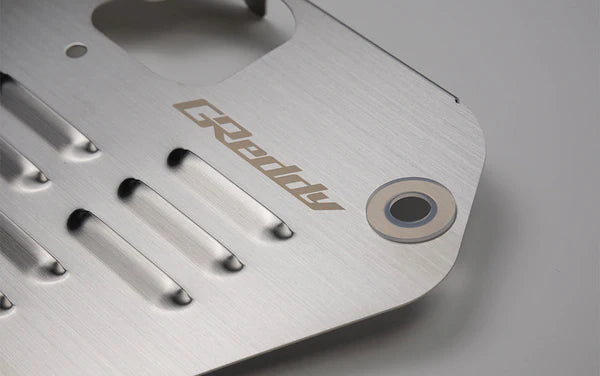 GReddy 2022+ Toyota GT86 / Subaru BRZ Oil Pan Baffle Plate- Stainless Steel
