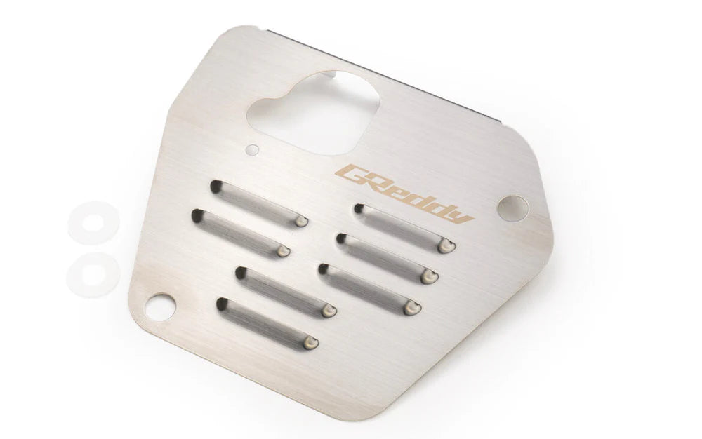 GReddy 2022+ Toyota GT86 / Subaru BRZ Oil Pan Baffle Plate- Stainless Steel