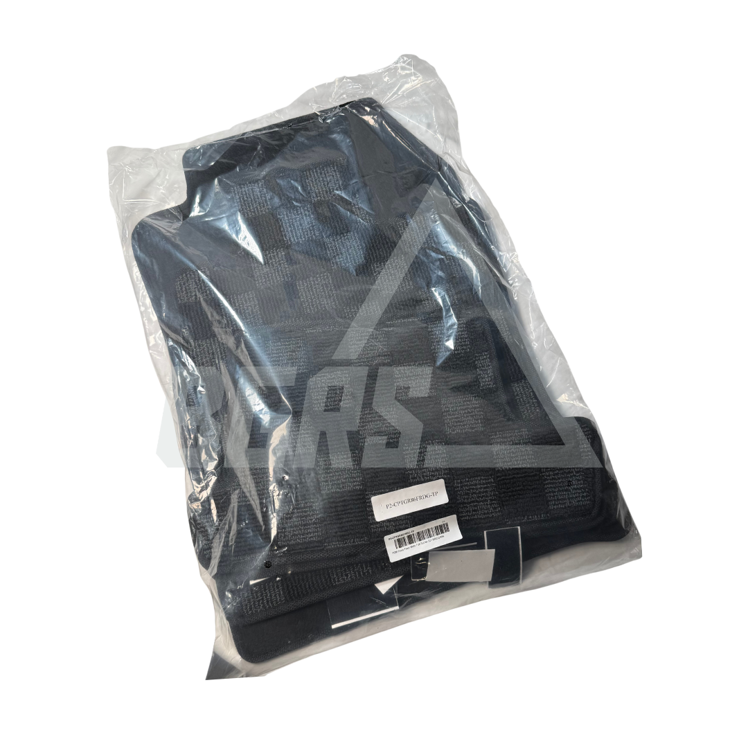 P2M Race Floor Mats Full Set for 22+ BRZ/GR86