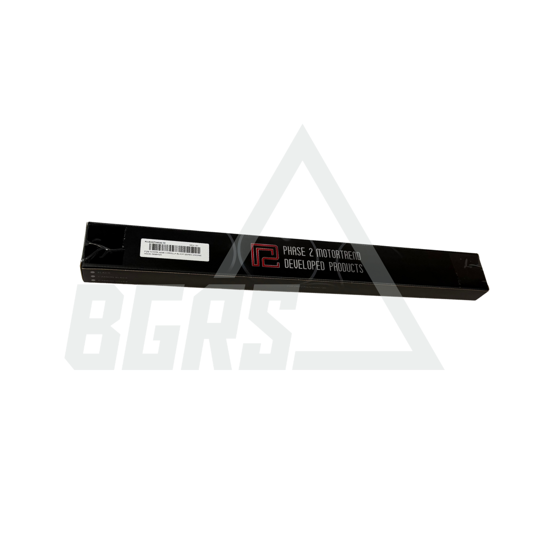 P2M Black Engine Hood Damper for Toyota Corolla AE86