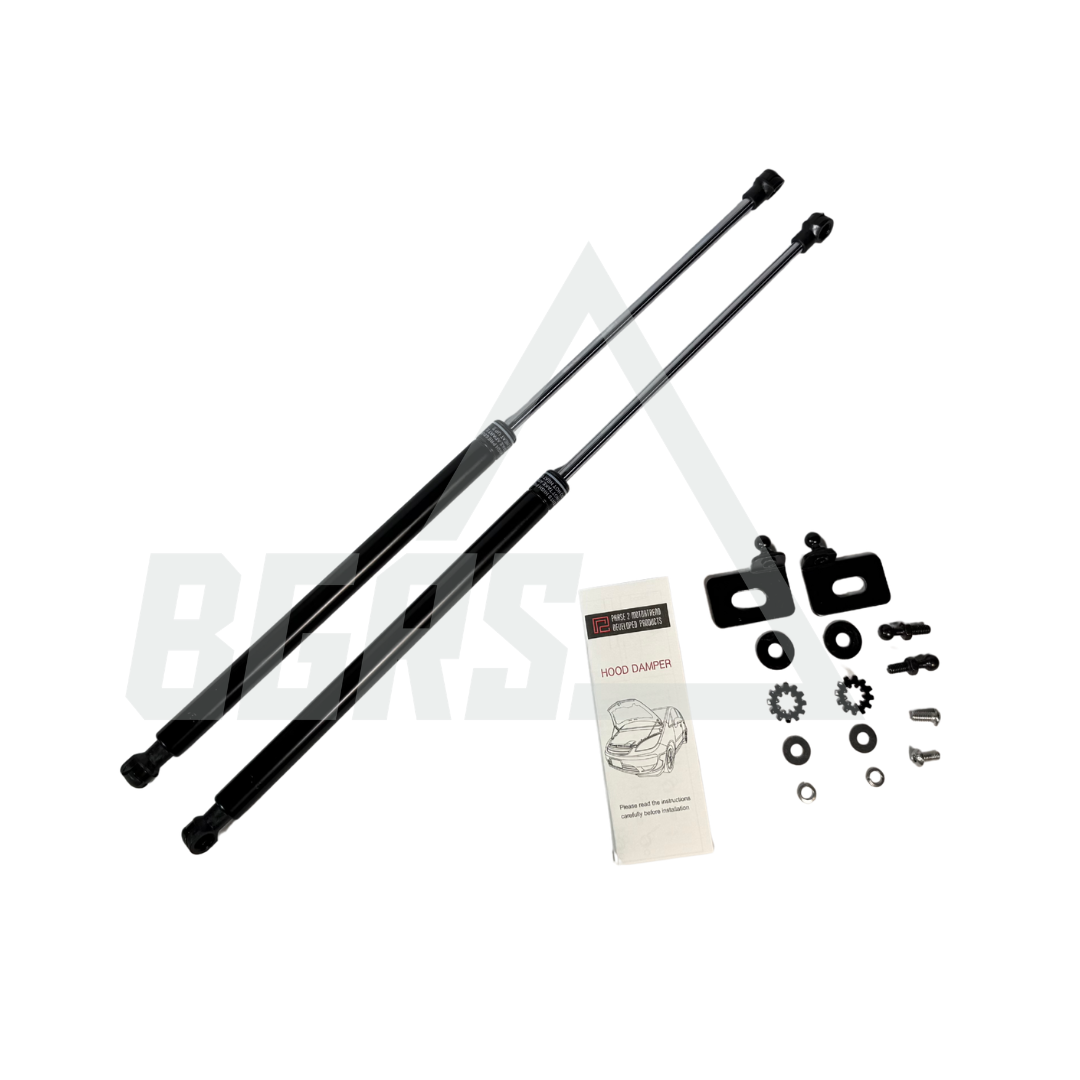 P2M Black Engine Hood Damper for Toyota Corolla AE86