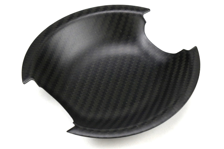 OLM Dry Carbon Fiber Exterior Door Handle Insert - 2013-2021 FR-S BRZ 86 -Matte Carbon Fiber
