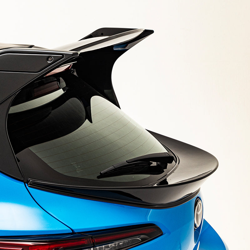 GROW MOTORSPORTS Trunk Gate Spoiler (Semi-Gloss Black) - 2023+ Toyota GR Corolla