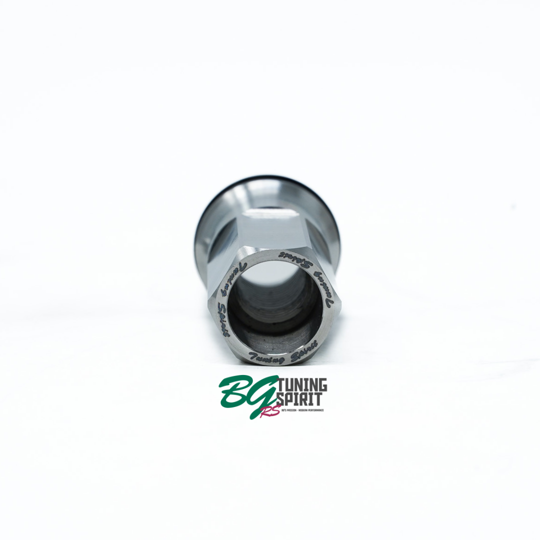 BGRS Titanium Lug Nut for Toyota AE86 M12x1.5 - Raw Finish