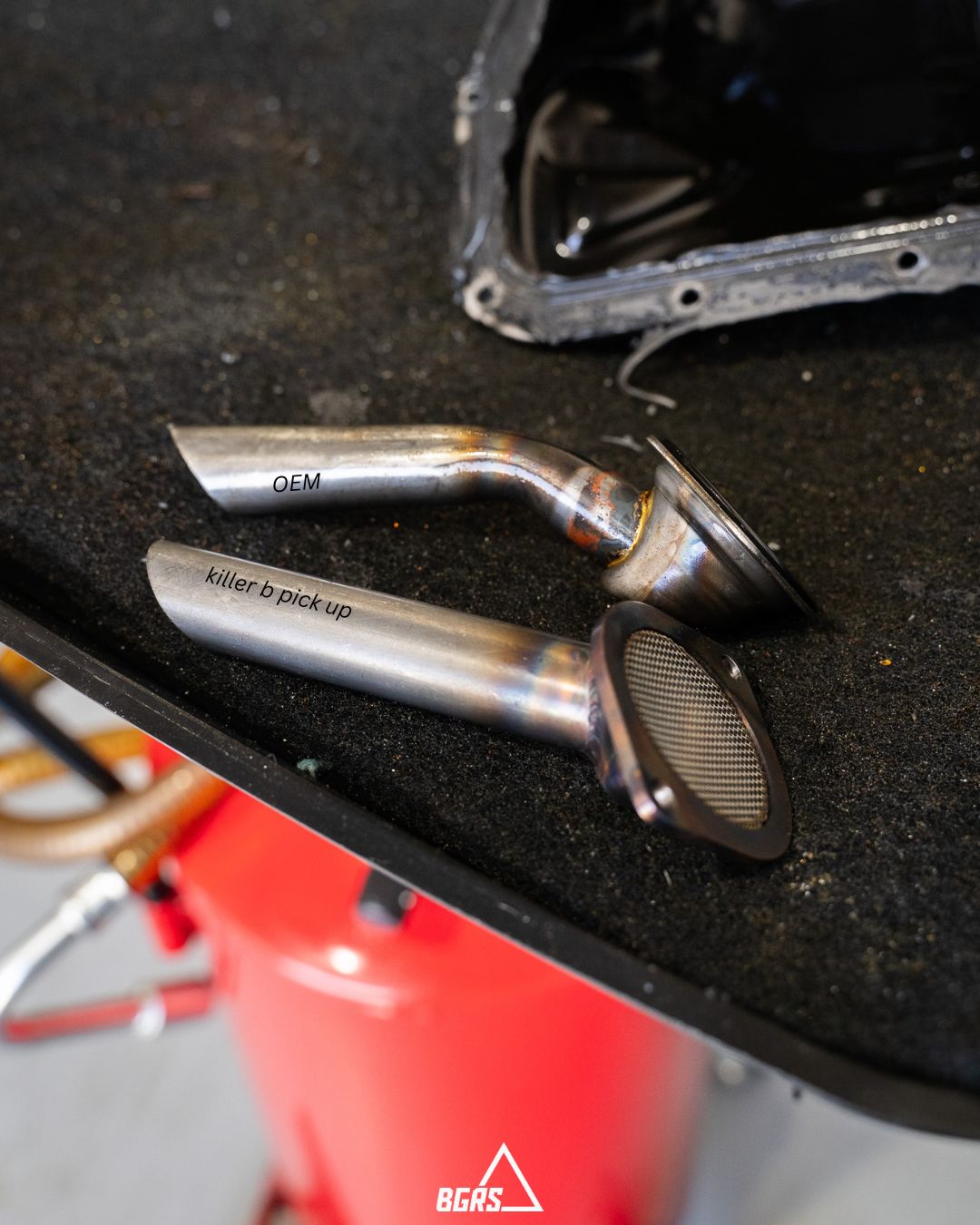 GReddy FRS / BRZ Oil Pan Baffle Plate- Stainless Steel