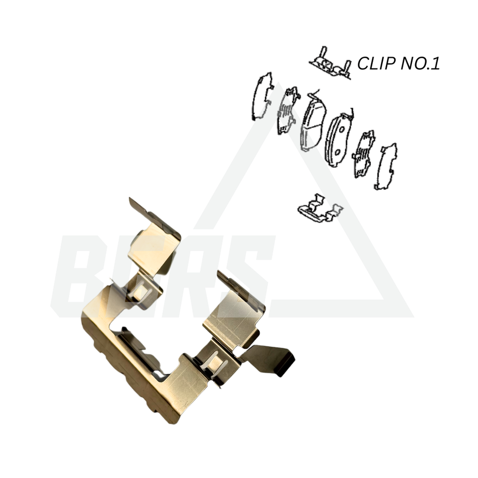 OEM Subaru Front Brake Pad Clips Standard Calipers for 2013+ FRS/BRZ/86 22+ BRZ/GR86