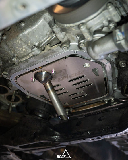GReddy FRS / BRZ Oil Pan Baffle Plate- Stainless Steel