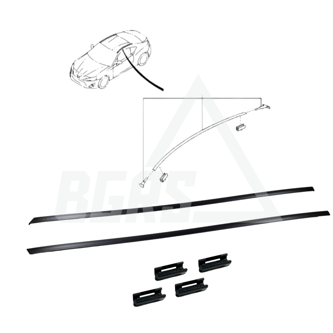 OEM Subaru Roof Molding Clips for 2013-2021 Subaru BRZ/Scion FR-S/Toyota 86