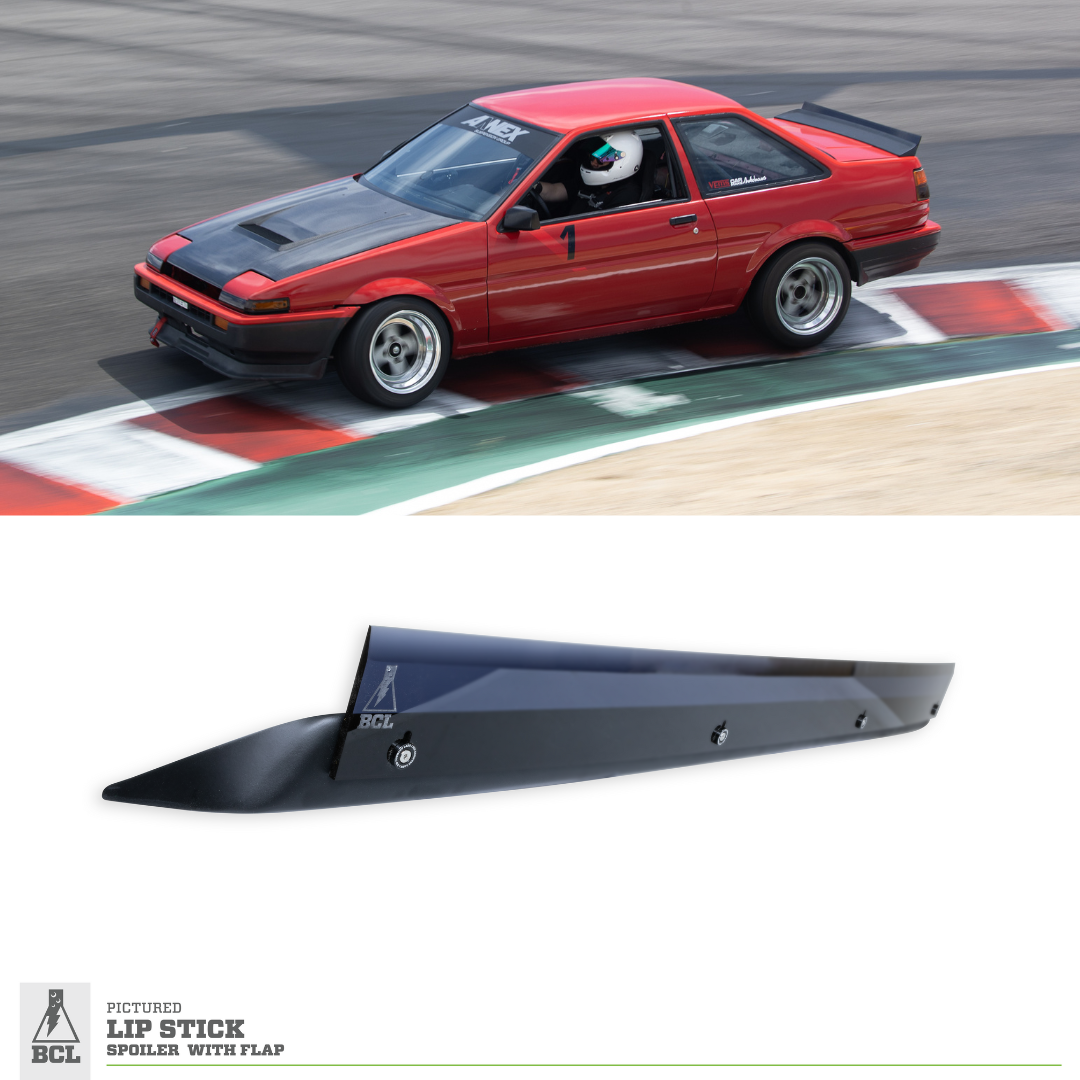 Big Country Labs Toyota Corolla Coupe AE86 Lip Stick Spoiler
