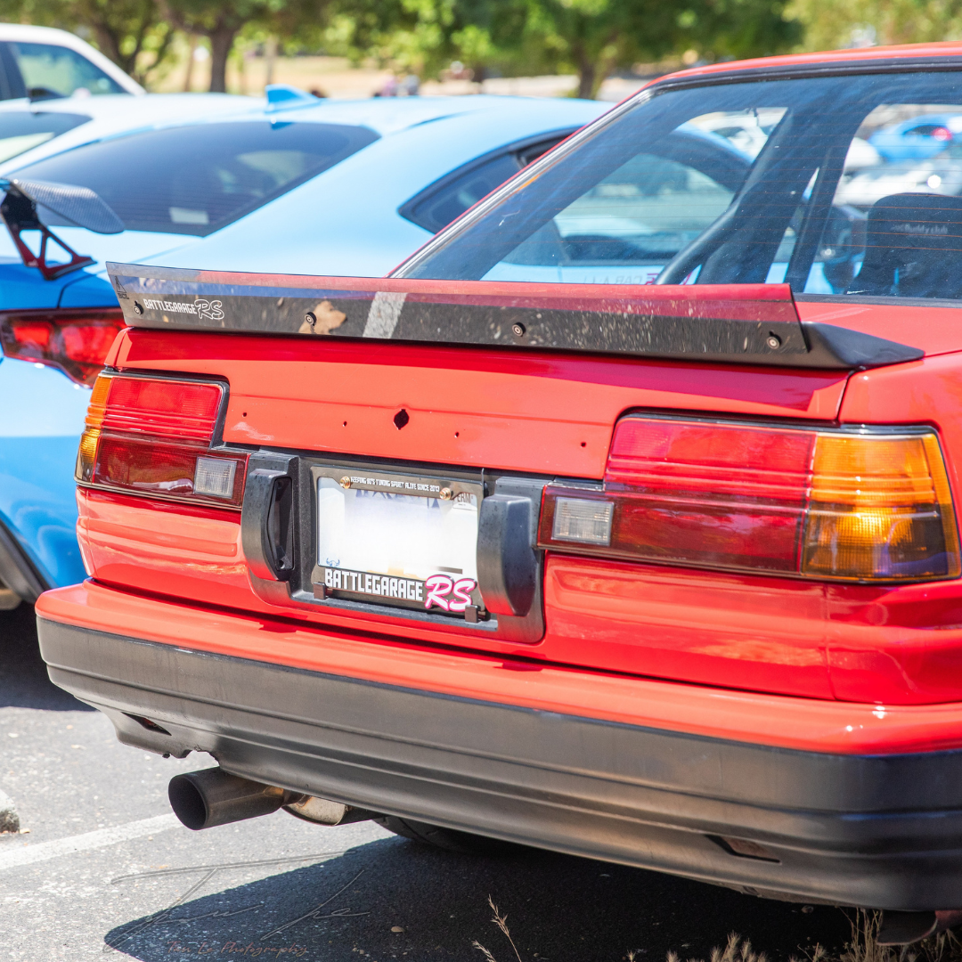 Big Country Labs Toyota Corolla Coupe AE86 Lip Stick Spoiler