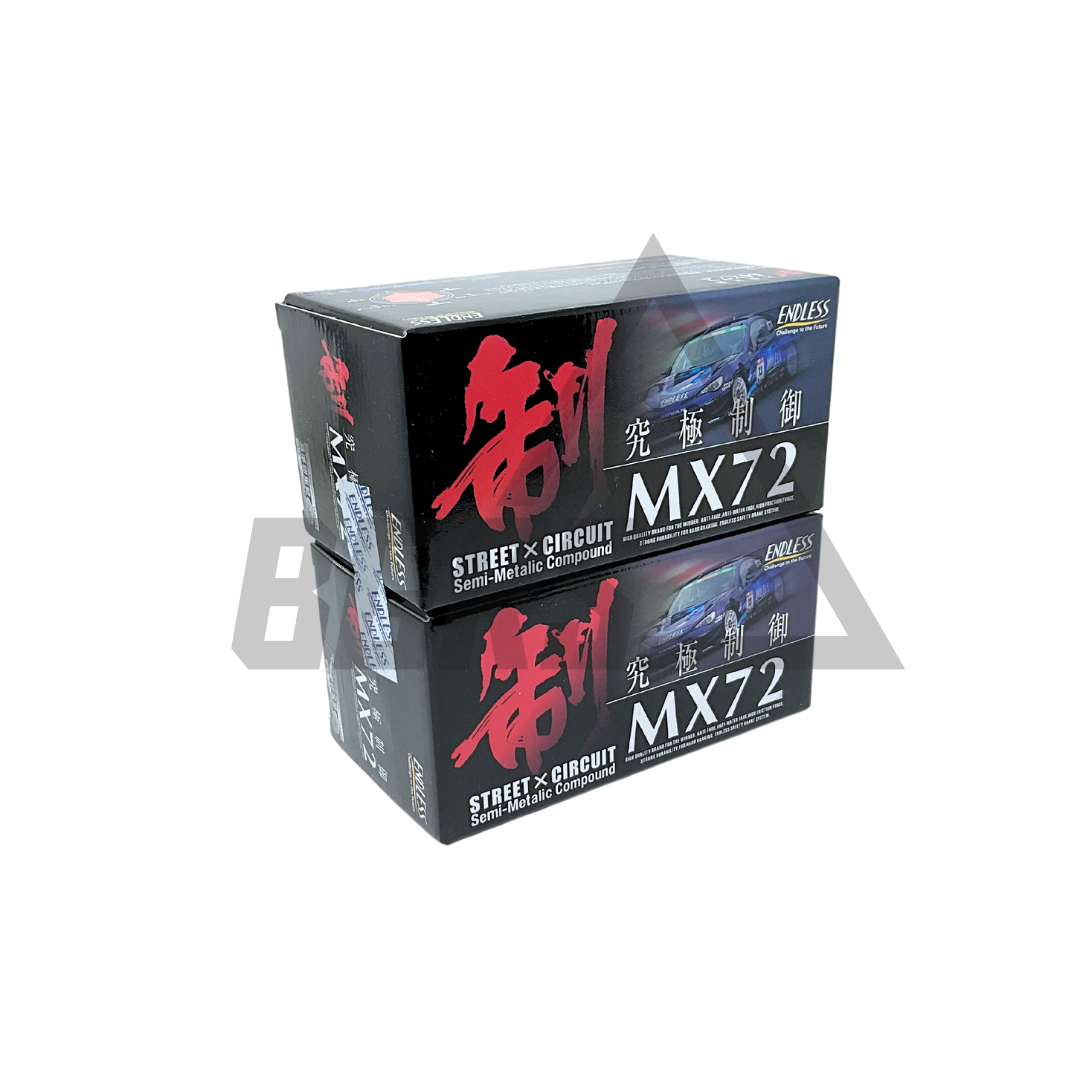 Endless Brake Pads Full Set Type MX72 - BRZ ZC6 86 ZN6 – Battle Endless Brake Pads Full Set Type MX72 - BRZ ZC6 86 ZN6 – Battle
