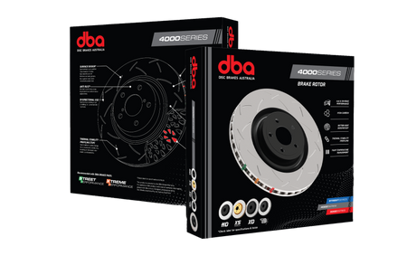 DBA 12+ FRS/BRZ/GT86/GR86 Rear Slotted 4000 Series Rotor