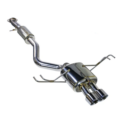 REMARK 24+ Toyota GR Corolla Dual Center Exit Stainless Steel Cat-Back Exhaust w/ Resonator