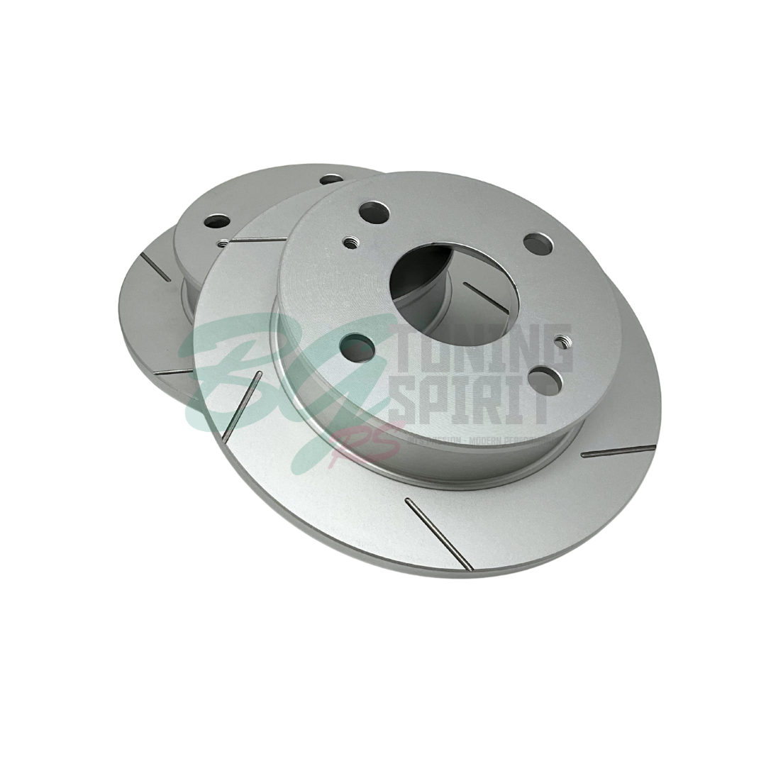DIXCEL Brake Rotor Set Type SD 6-Slot Front for the AE86.
