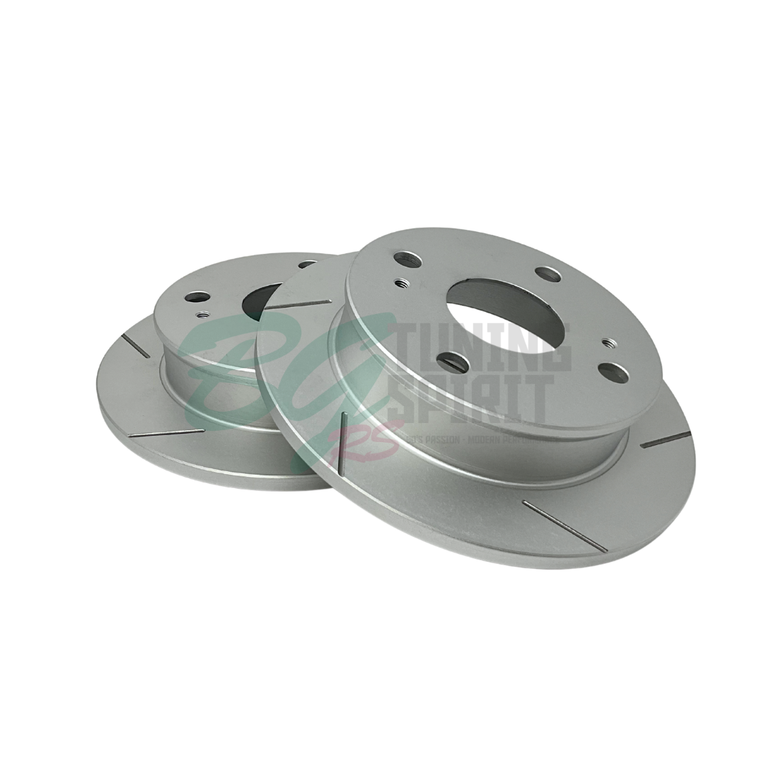 DIXCEL Brake Rotor Set Type SD 6-Slot Front for the AE86.
