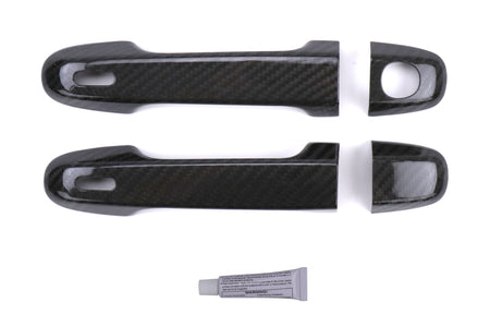 OLM Dry Carbon Fiber Door Handle Cover - 2013-2021 FR-S BRZ 86 -Gloss Carbon Fiber