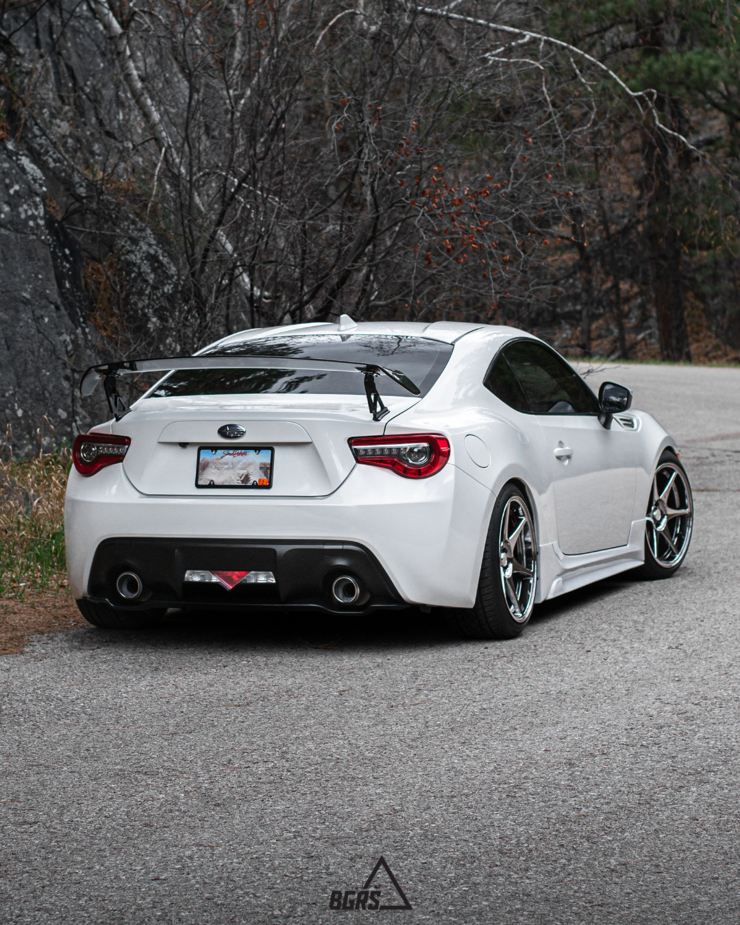 BGRS BRZ 86 Wing Riser Carbon Wing Full Upgrade Kit