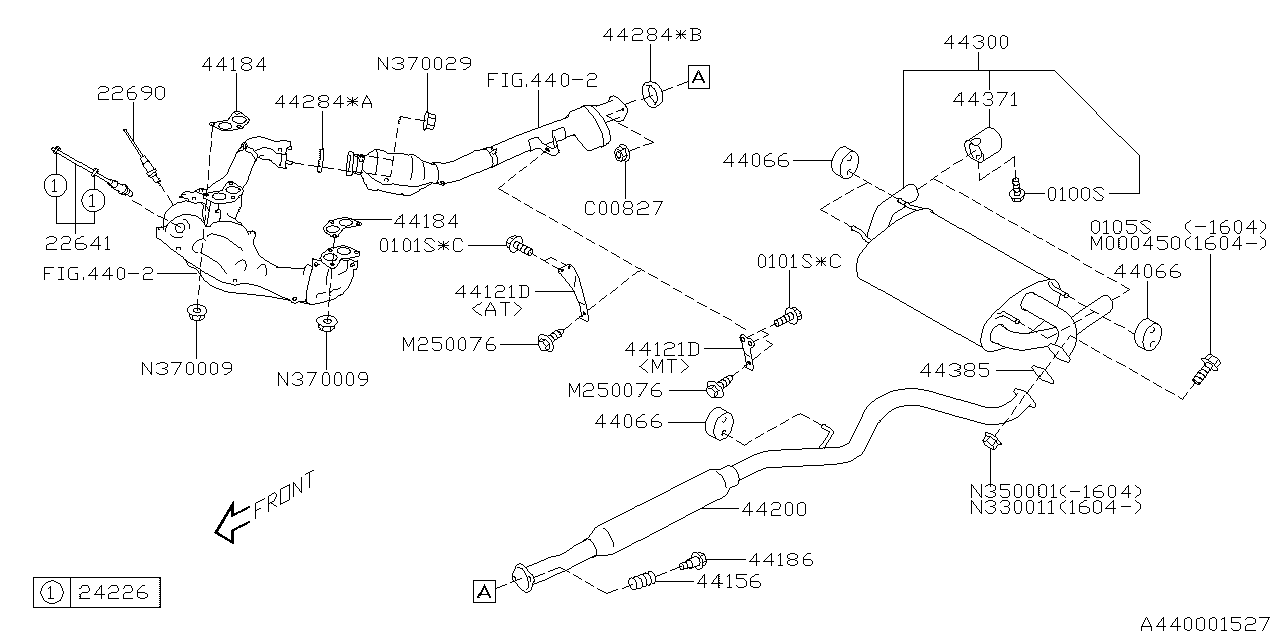 OEM Subaru Oxygen Sensor FA20 2013-2020 FRS/BRZ/86