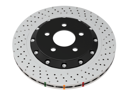 DBA 5000 Series Drilled Front Rotor for 2021+ Toyota GR Yaris / 2023+ GR Corolla