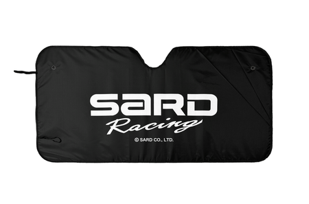 SARD RACING CAR SUNSHADE BLACK FOR TOYOTA GR YARIS, GR COROLLA, GR86, TOYOTA86, BRZ, PRIUS