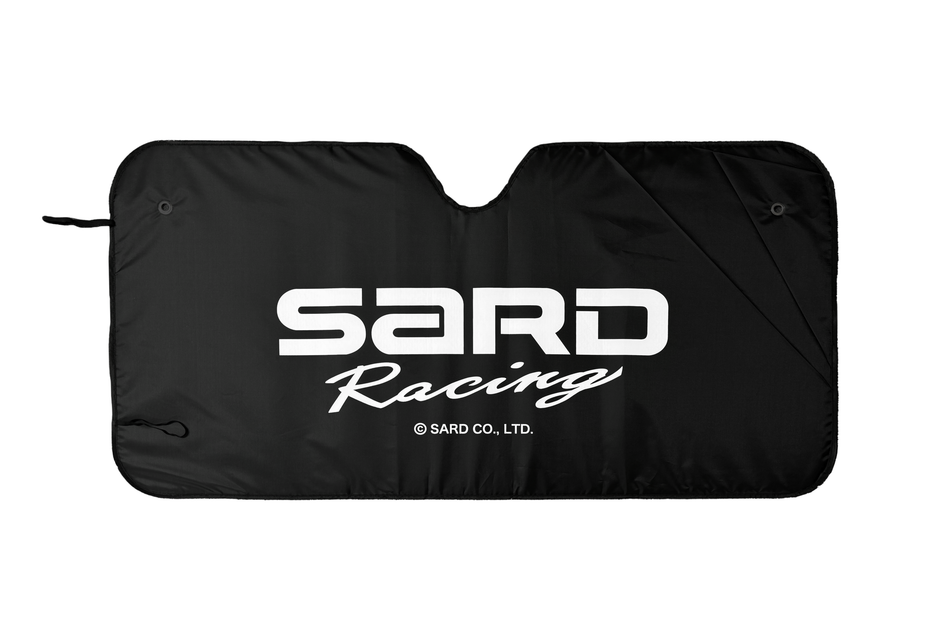 SARD RACING CAR SUNSHADE BLACK FOR TOYOTA GR YARIS, GR COROLLA, GR86, TOYOTA86, BRZ, PRIUS