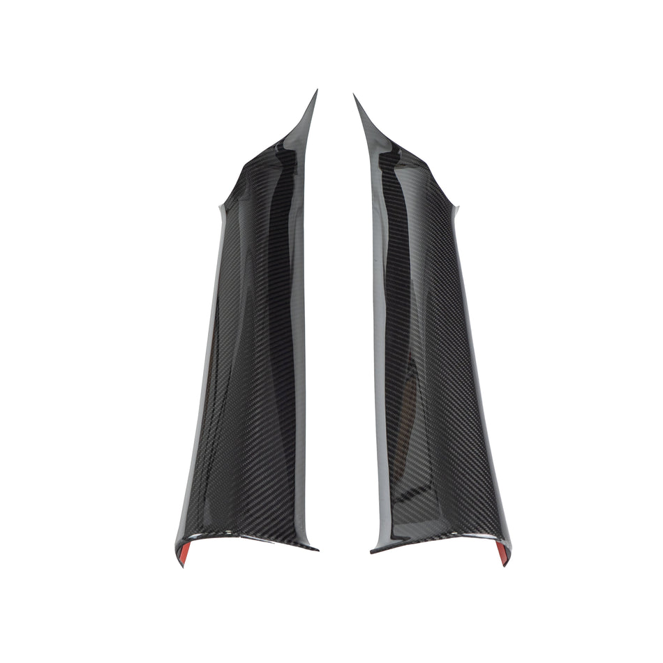 Driven.Media Carbon Fiber A Pillar Covers - 2022+ Toyota GR86 / Subaru BRZ