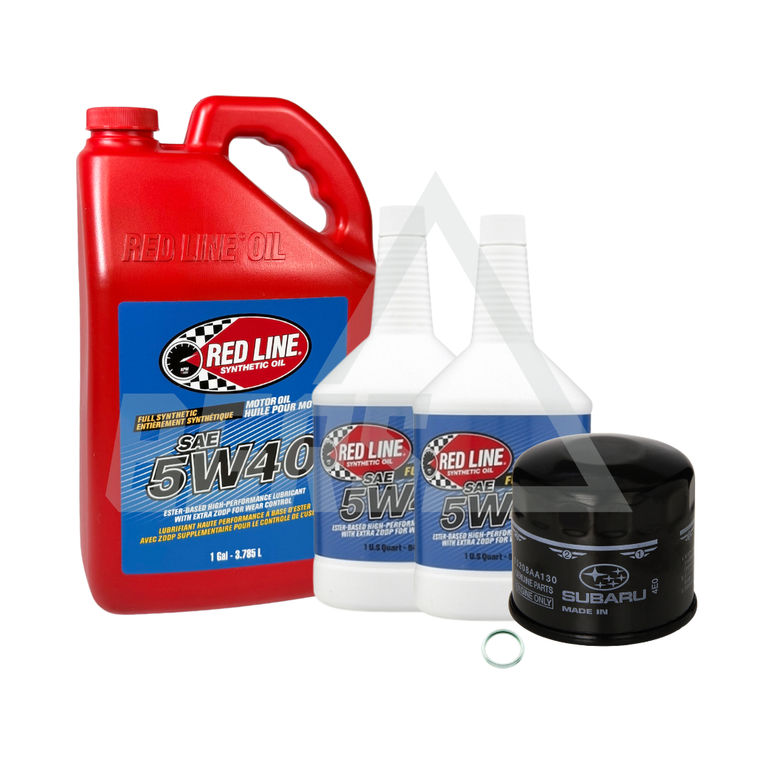 Red Line SAE 5W40 FA20/FA24 Maintenance Kit For 2013+ FRS/BRZ/86 2022+ BRZ/GR86