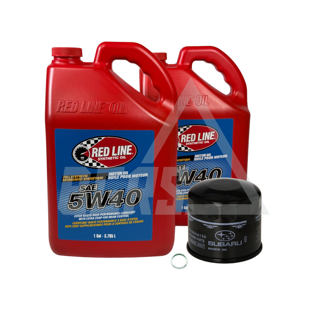 Red Line SAE 5W40 FA20/FA24 Maintenance Kit For 2013+ FRS/BRZ/86 2022+ BRZ/GR86