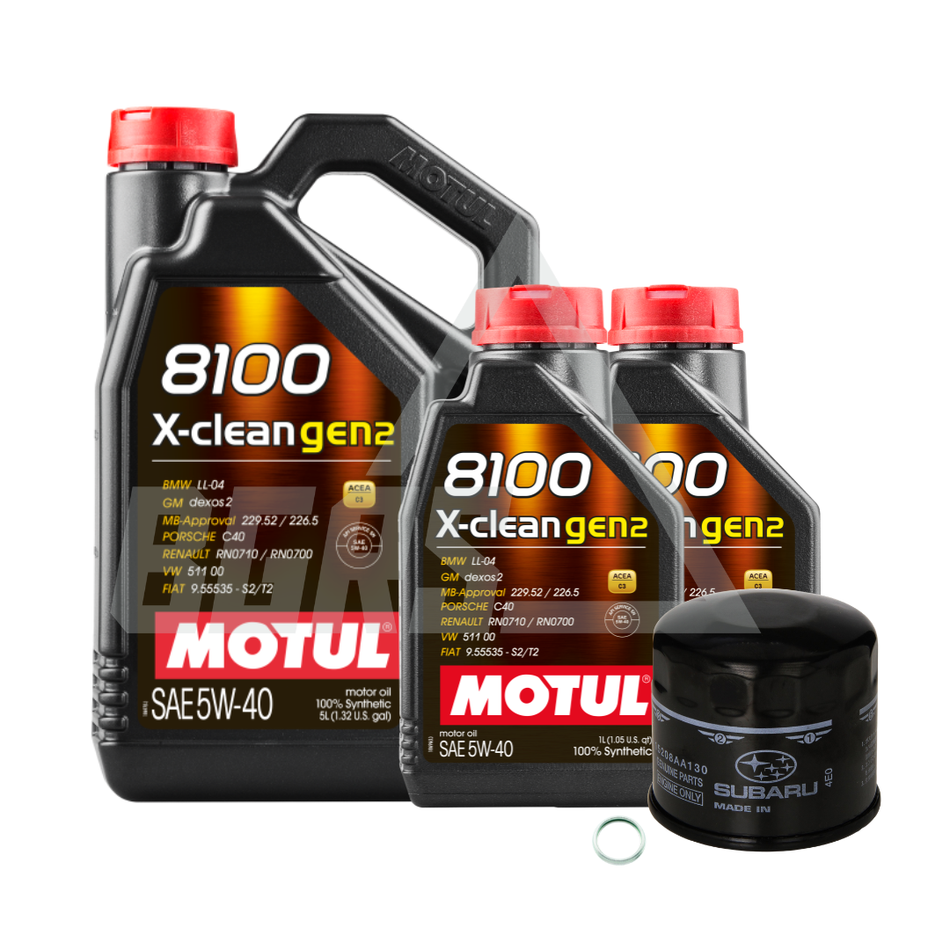 MOTUL 5W40 FA20/FA24 8100 ECO-nergy Maintenance Kit For 2013+ FRS/BRZ/86 2022+ BRZ/GR86