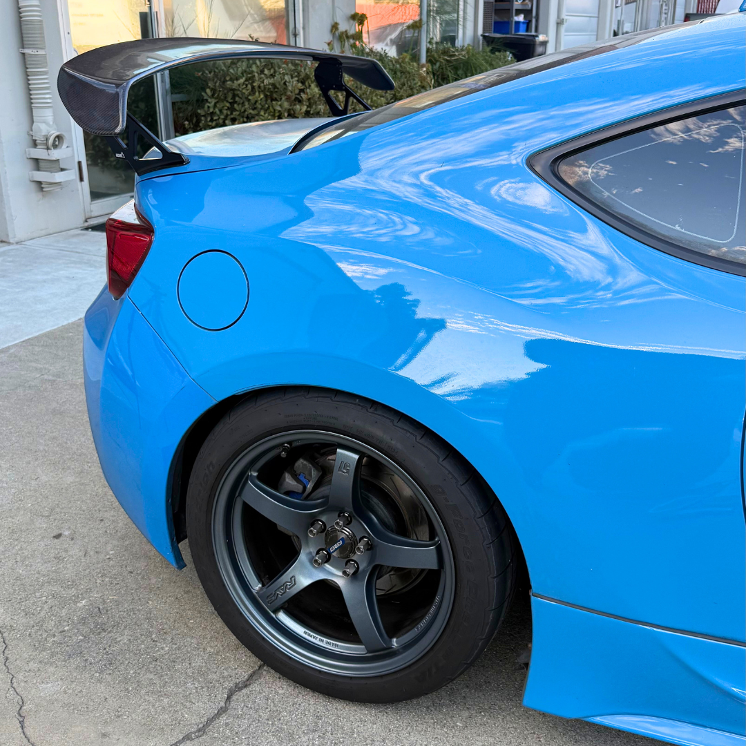 BGRS Titanium M12x1.5 Lug Nuts for 2013+ FRS/BRZ/86 & 2022+ GR86 - Raw Finish