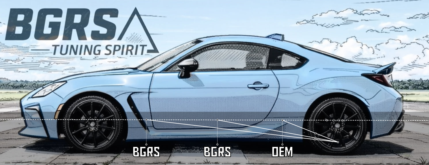 BGRS Anti Squat Traction Bracket for 2013+ FRS/BRZ/86 & 2022+ GR86