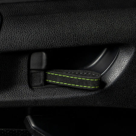 Billetworkz Alcantara Door Pull Strap Kit - Fits Subaru WRX/STI, BRZ, Crosstrek & More (2008–2021)