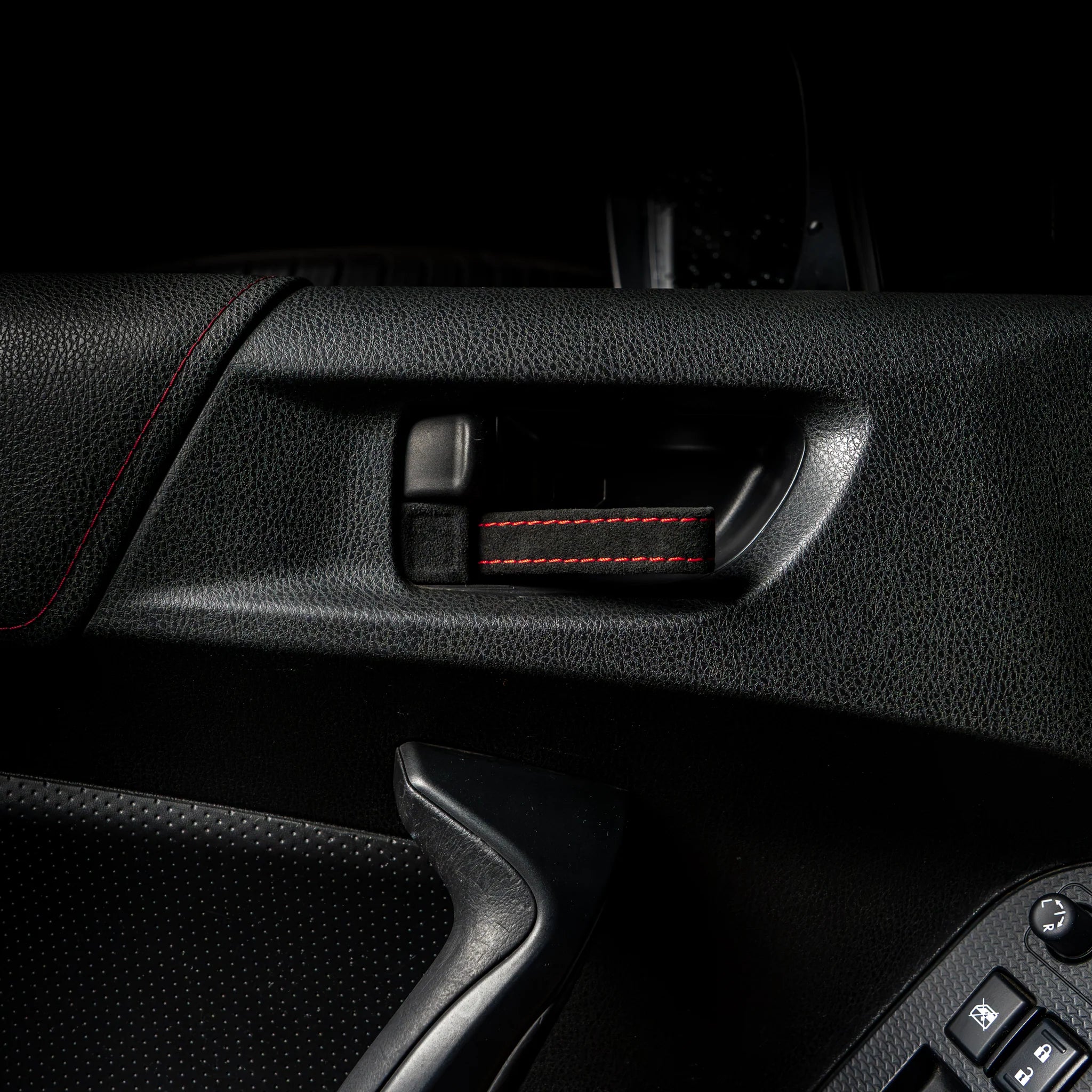 Billetworkz Alcantara Door Pull Strap Kit - Fits Subaru WRX/STI, BRZ, Crosstrek & More (2008–2021)