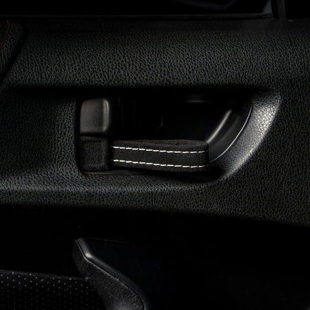 Billetworkz Alcantara Door Pull Strap Kit - Fits Subaru WRX/STI, BRZ, Crosstrek & More (2008–2021)