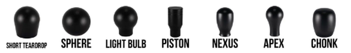 Billetworkz knob styles